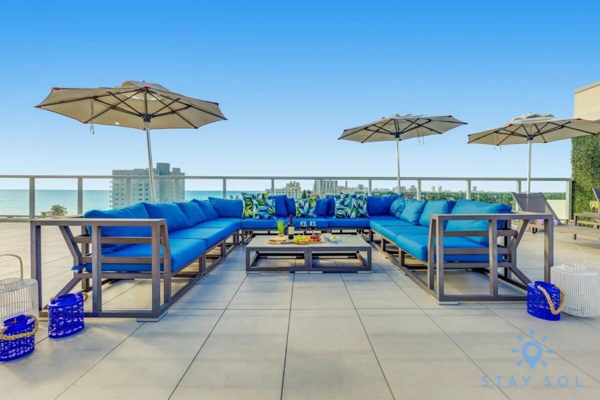 Tropical Oasis - Rooftop Pool- Near Beach - Gym Apartment Hollywood Exterior photo